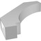Ekena Millwork 5 1/2-in. W x 28-in. D x 32-in. H Imperial Architectural Grade PVC Knee Brace BRCP055X28X32IMP - alternate 5